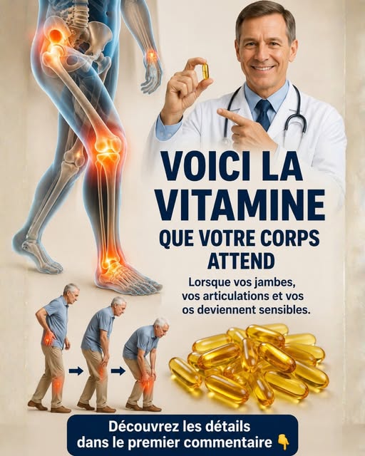 🌞 « La vitamine essentielle pour soulager les douleurs aux jambes et aux os »