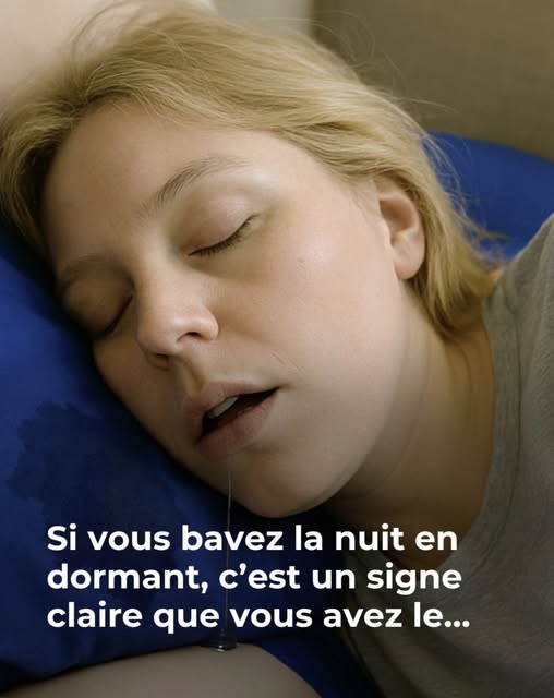 Attention si vous bavez la nuit, voici ce que votre corps essaie de vous dire