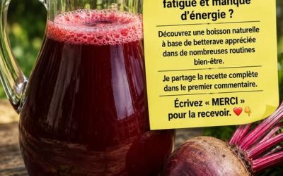 La Betterave contre les Jambes Lourdes, la Fatigue et les Fourmillements : Votre Circulation Pourrait Être Mise à l’Épreuve Sans Que Vous le Sachiez ❤️🥬✨