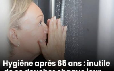 Hygiène et Santé après 65 ans : Guide Complet sur la Fréquence Optimale des Douches
