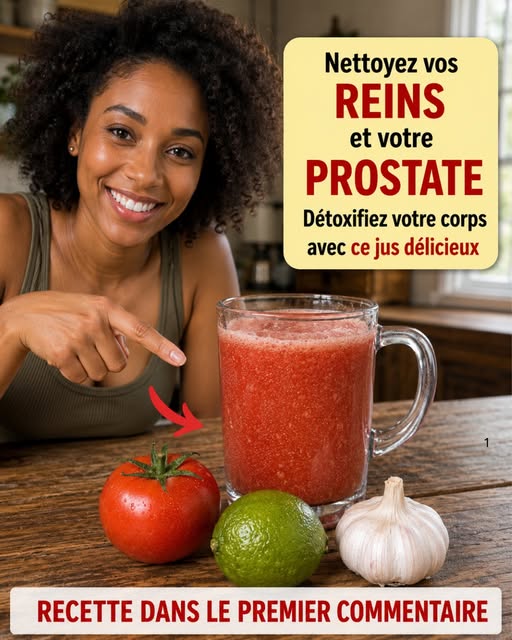 Nettoyez vos reins et votre prostate naturellement avec ce délicieux jus à 3 ingrédients