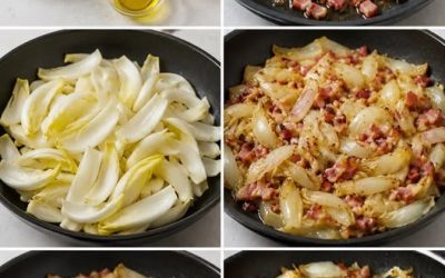 Endives Braisées aux Lardons : Une Recette Traditionnelle Pleine de Saveurs