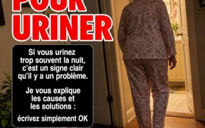 Conséquences de se lever plusieurs fois pendant la nuit pour uriner.