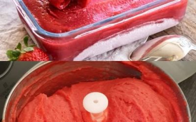 Recette de sorbet à la fraise : rafraîchissante et facile