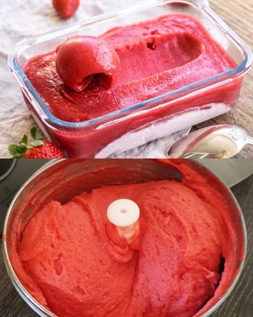 Recette de sorbet à la fraise : rafraîchissante et facile