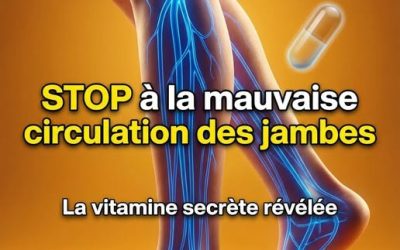 La meilleure vitamine pour éliminer la mauvaise circulation dans les jambes et les pieds
