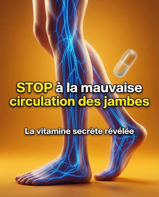La meilleure vitamine pour éliminer la mauvaise circulation dans les jambes et les pieds