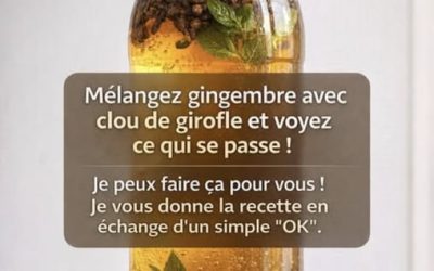 Eau de gingembre: la boisson la plus saine pour brûler toute la graisse abdominale, le cou , les bras , du dos et des cuisses!