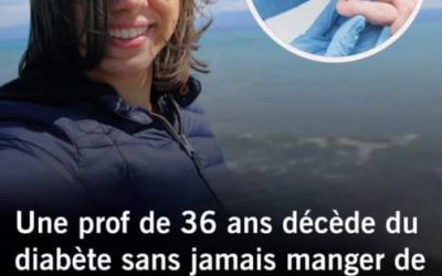 Diabète Silencieux : Elle Meurt à 36 Ans Sans Jamais Manger de Sucre