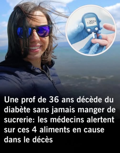Diabète Silencieux : Elle Meurt à 36 Ans Sans Jamais Manger de Sucre