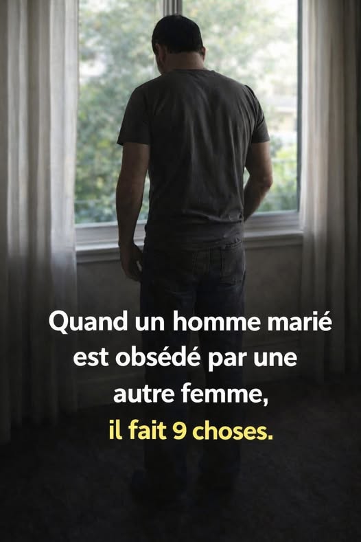 Lorsqu’un homme marié est attiré par une autre femme, il fait ces 9 choses