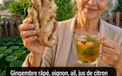 Mélange de gingembre, d’ail, d’oignon et de citron : nettoie-t-il vraiment le corps et les poumons