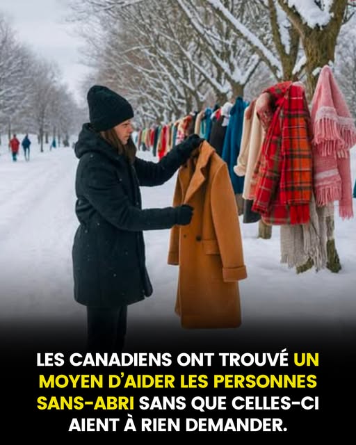 Les Canadiens ont trouvé un moyen d’aider les personnes sans-abri sans que celles-ci aient à rien demander