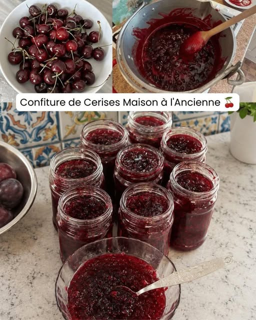 Confiture de Cerises Maison à l’Ancienne : Recette Traditionnelle et Savoureuse