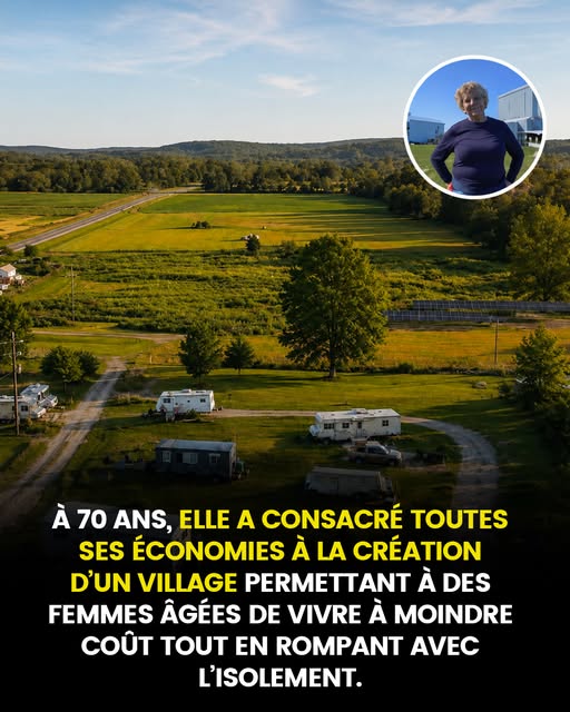 Elle fonde un village de tiny houses pour lutter contre l’isolement des femmes âgées