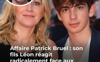 Patrick Bruel : ses fils Oscar et Léon ont eu des réactions radicalement opposées face aux accusations contre le chanteur