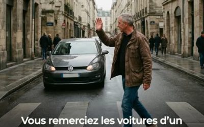 Vous remerciez les voitures d’un signe de la main ? Voici ce que cela révèle sur votre personnalité, selon un psychologue