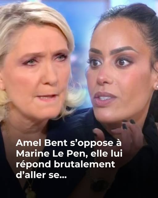 Marine Le Pen : « Une petite c… », Amel Bent se lâche dans C à vous