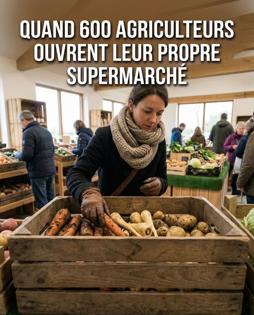 Ce qui se passe quand 600 agriculteurs ouvrent leur propre supermarché