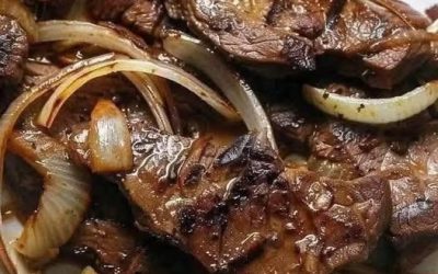 Le plat classique : Foie de bœuf aux oignons