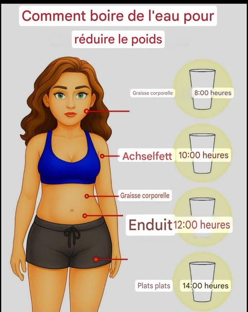 Comment boire de l’eau pour perdre du poids