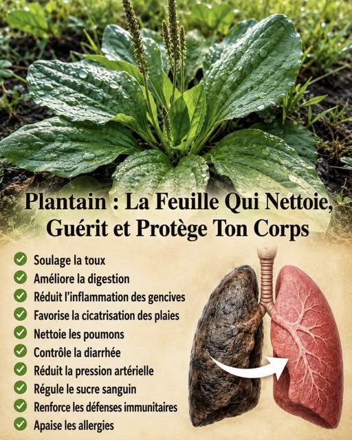 Bienfaits du plantain pour la santé