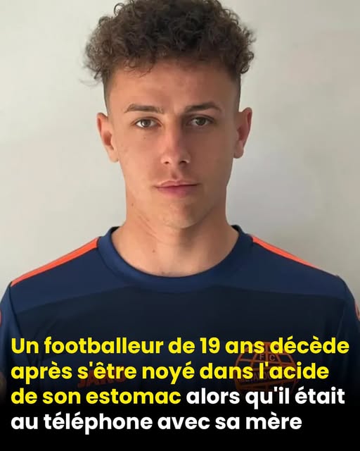 Mort tragique d’un espoir du football roumain : Luca Manolache, 19 ans, emporté par une noyade interne alors qu’il parlait à sa mère