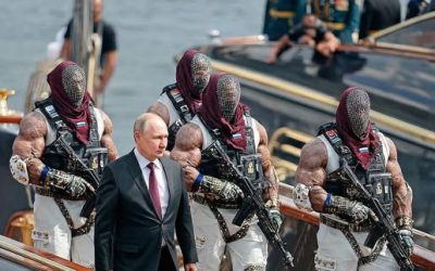 La sécurité de Vladimir Poutine a même choqué Donald Trump