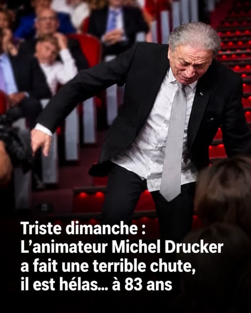 Michel Drucker : la chute très remarquée de l’animateur de 83 ans à une cérémonie organisée par le prince Albert II de Monaco