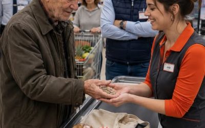 Le milliardaire s’est déguisé en sans-abri dans son propre supermarché… et ce qu’une caissière a fait a changé sa vie
