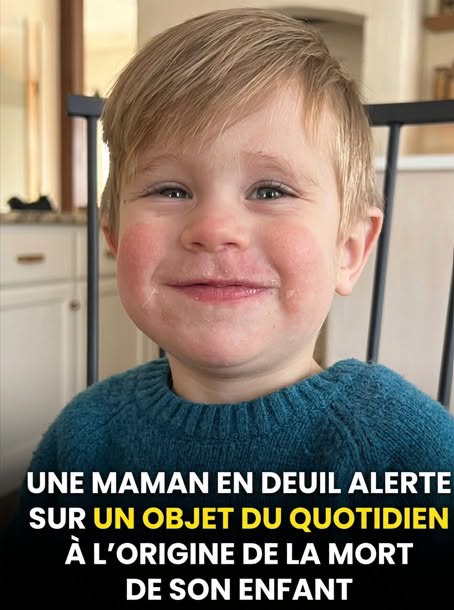 Le cri d’alarme d’une maman après la tragédie évitable de son enfant de 22 mois, victime d’un objet du quotidien
