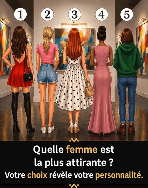 Quelle femme est la plus attirante ? Ce que votre choix révèle sur vous