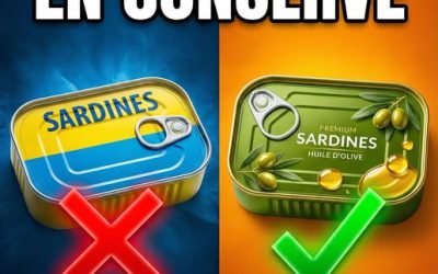 7 conserves de sardines à ÉVITER À TOUT PRIX (et 2 qui sont VRAIMENT sûres)