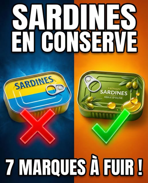 7 conserves de sardines à ÉVITER À TOUT PRIX (et 2 qui sont VRAIMENT sûres)