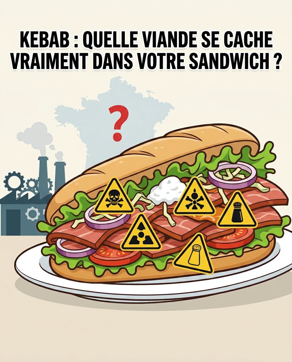 Kebab : quelle viande se cache vraiment dans votre sandwich ?