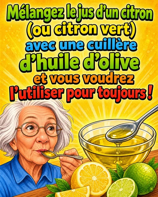 Pressez 1 citron (ou citron vert) avec 1 cuillère à soupe d’huile d’olive et vous ne pourrez plus vous en passer