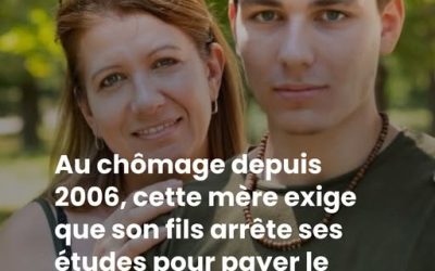Au chômage depuis 2006, cette mère exige que son fils arrête ses études pour payer le loyer : “Elle dit qu’il vit chez elle”