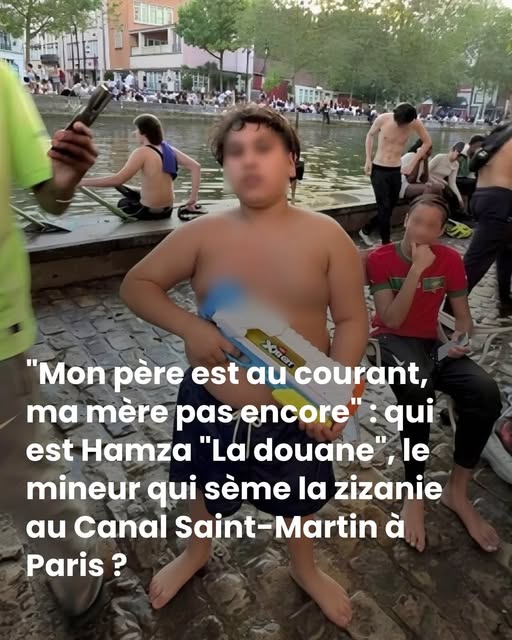 Hamza ‘La Douane’, 12 ans et une garde à vue : le mineur viral du Canal Saint-Martin
