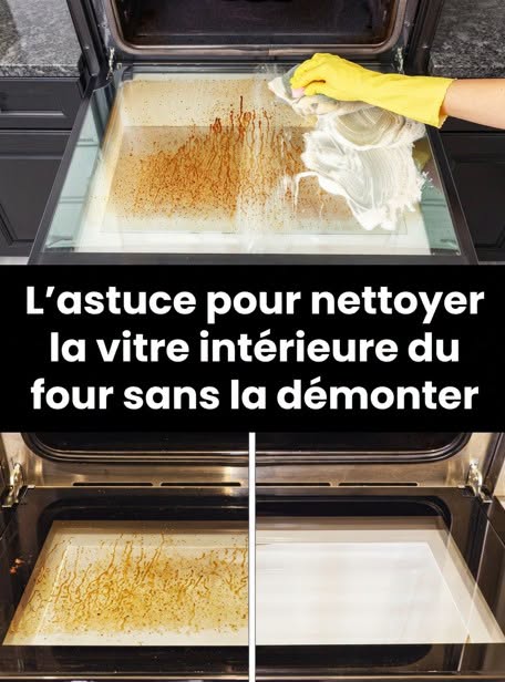 Adieu la graisse incrustée : comment nettoyer la vitre intérieure du four sans rien dévisser