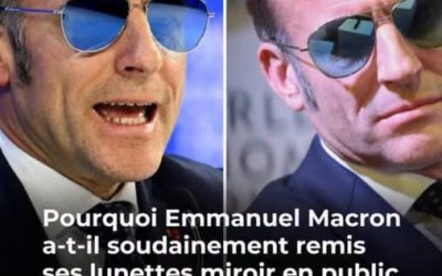 Pourquoi Emmanuel Macron porte-t-il toujours ses lunettes de soleil miroir ? La vraie raison enfin dévoilée