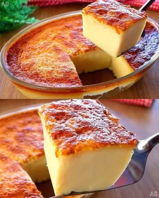 Gâteau au lait crémeux